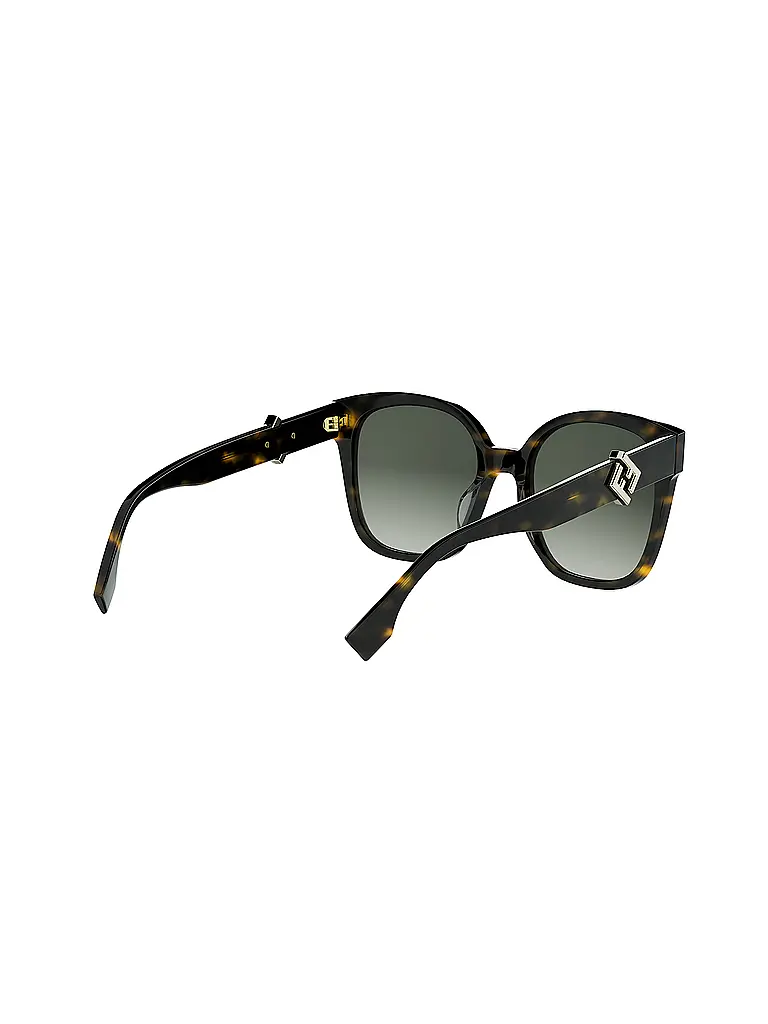 FENDI | Lunettes de soleil carrées FF Diamonds havana | 