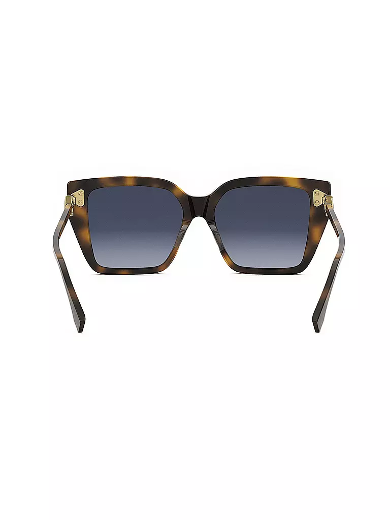 FENDI | Lunettes de soleil carrées havane FF Diamonds | 