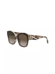 FENDI | Lunettes de soleil carrées havane marron FENDI First | Marron