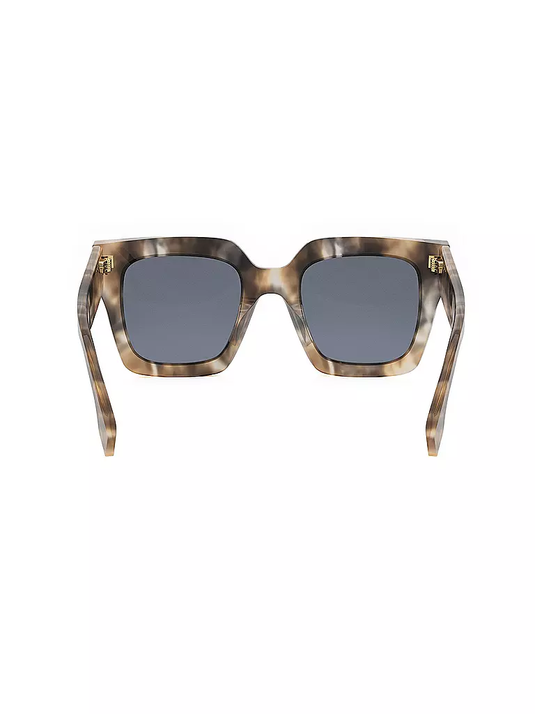 FENDI | Lunettes de soleil carrées havane marron FENDI Roma | 