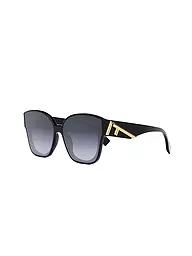 FENDI | Lunettes de soleil carrées noires FENDI First | Noir