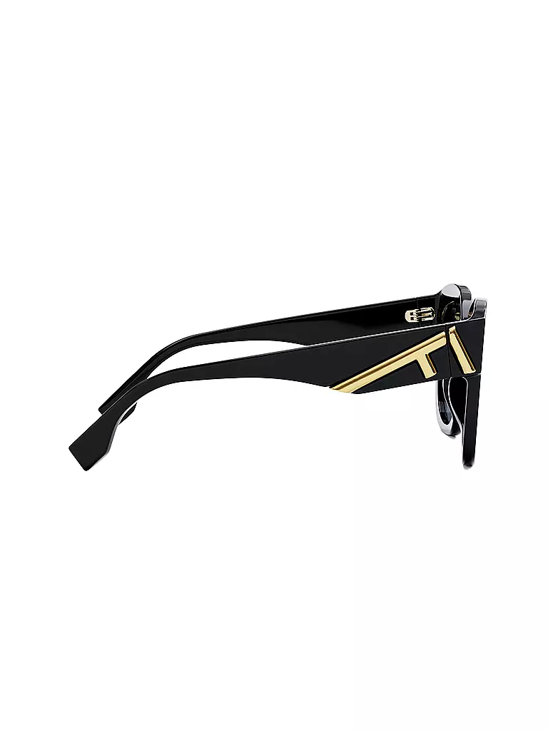 FENDI | Lunettes de soleil carrées noires FENDI First | 