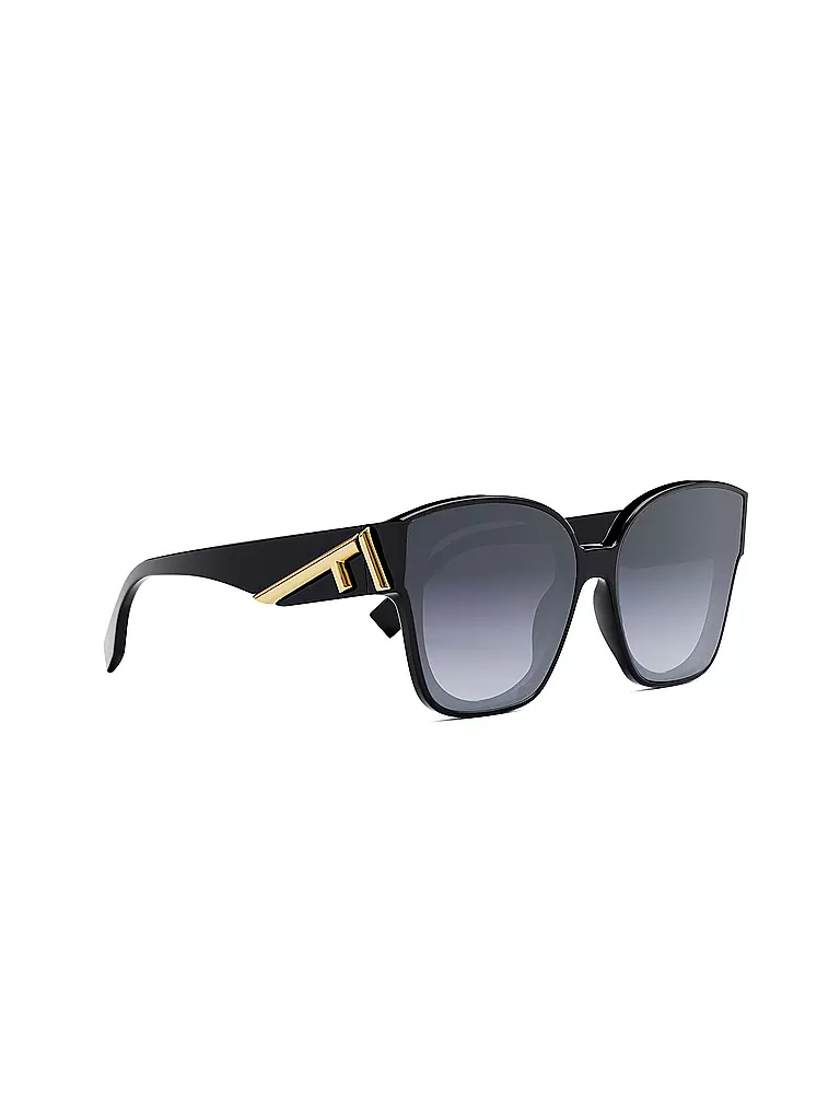 FENDI | Lunettes de soleil carrées noires FENDI First | 