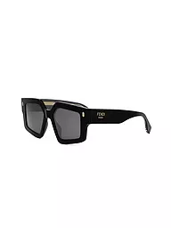 FENDI | FENDI Roma rose eckige Sonnenbrille  | Noir