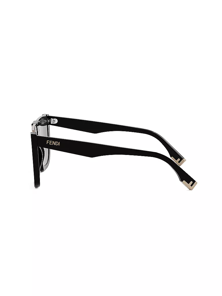 FENDI | Lunettes de soleil carrées noires FENDI Way | Noir