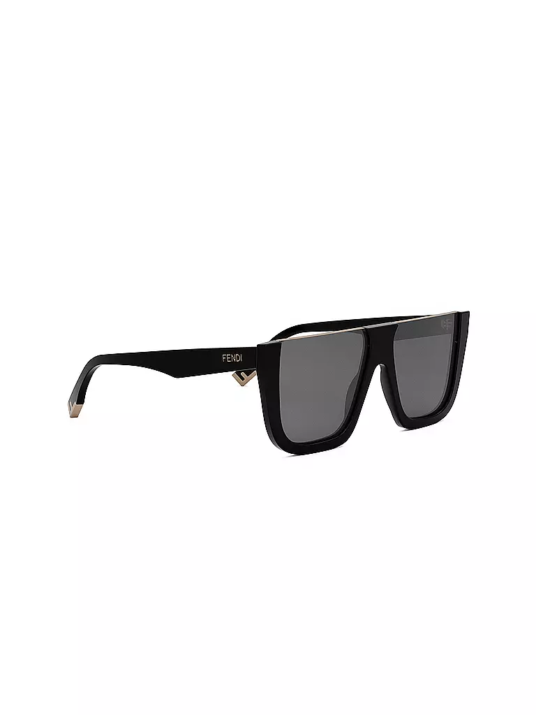 FENDI | Lunettes de soleil carrées noires FENDI Way | Noir