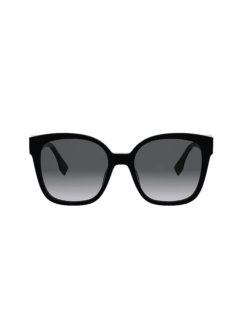 FENDI | Lunettes de soleil noires carrées FF Diamonds | 