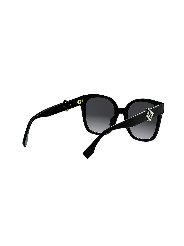 FENDI | Lunettes de soleil noires carrées FF Diamonds | 