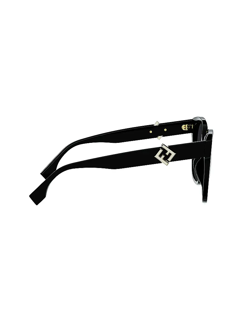 FENDI | Lunettes de soleil noires carrées FF Diamonds | 