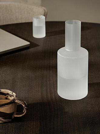 FERM LIVING | Carafe RIPPLE 1l Frosted