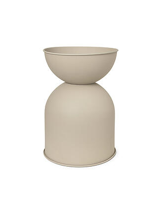 FERM LIVING | Pot de fleurs - Hourglass Pot Medium Beige