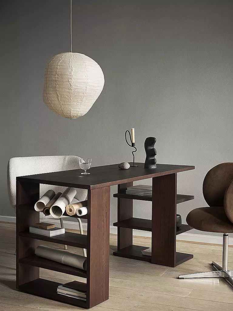 FERM LIVING | Abat-jour KURBIS 60 Natural | Crème