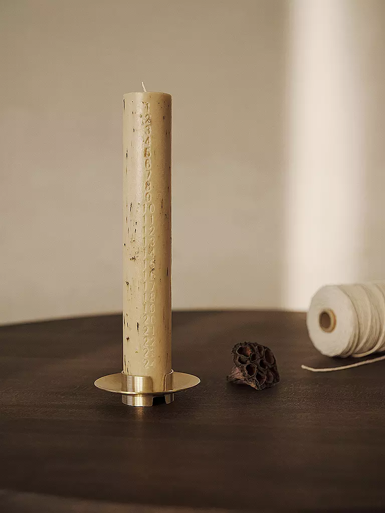FERM LIVING | Bougeoir BLOCK Laiton | 