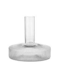 FERM LIVING | Carafe à vin RIPPLE 1,1l | Transparent