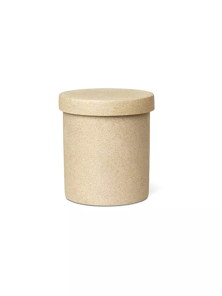 FERM LIVING | Conteneur en porcelaine BON Large Céramique | beige