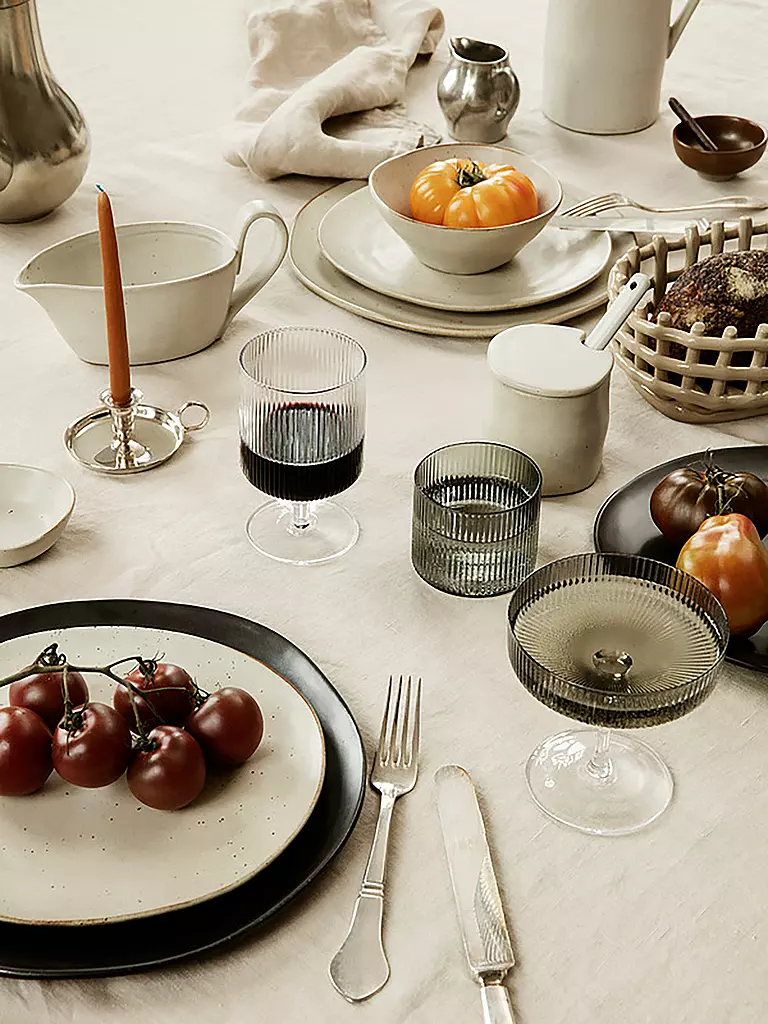 FERM LIVING | Lot de 2 verres à vin RIPPLE | 