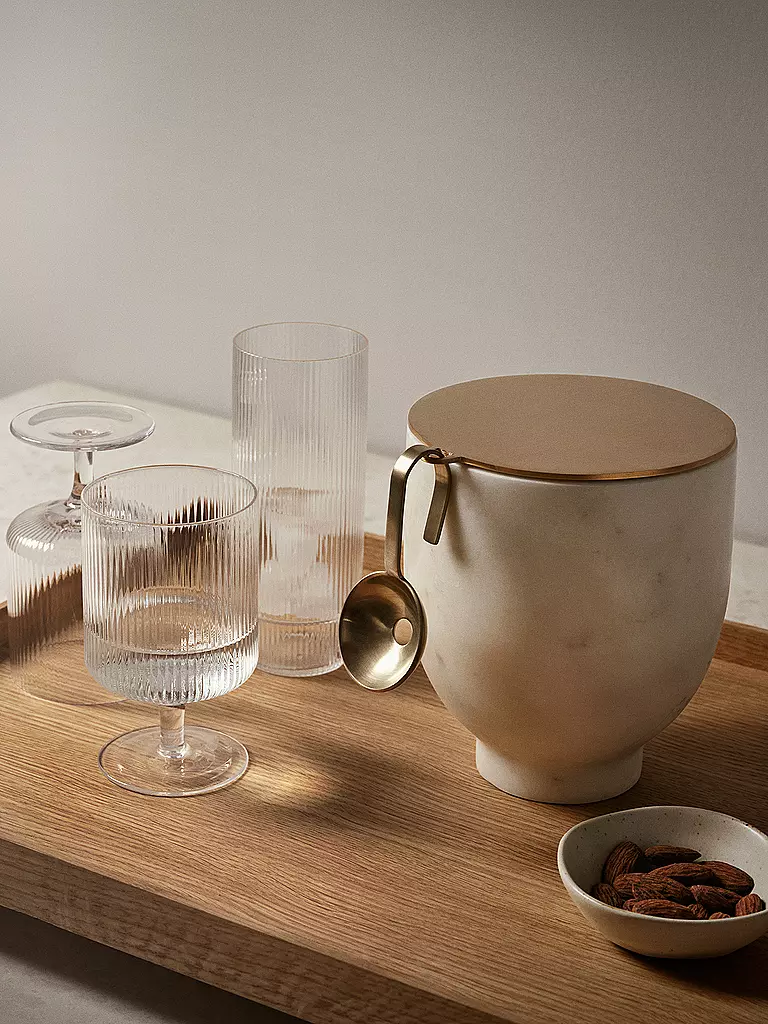 FERM LIVING | Lot de 2 verres à vin RIPPLE | 
