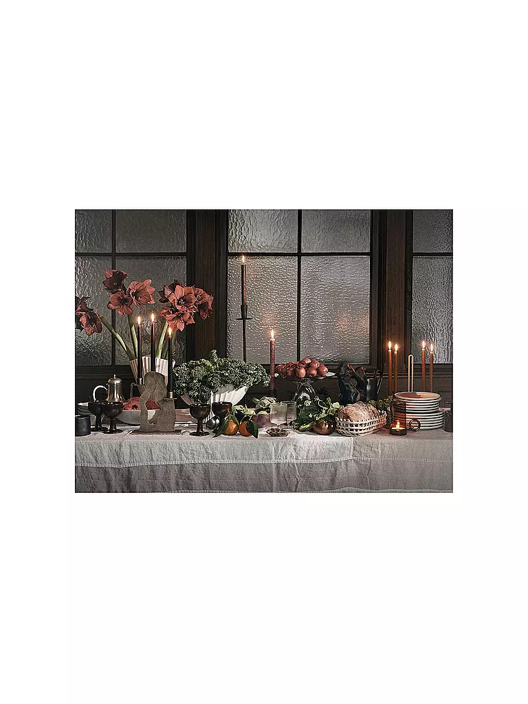 FERM LIVING | Panier ovale en céramique Cachemire | Beige