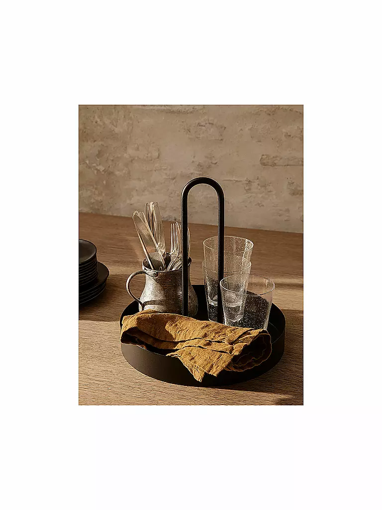 FERM LIVING | Plateau Grib Tray | Noir