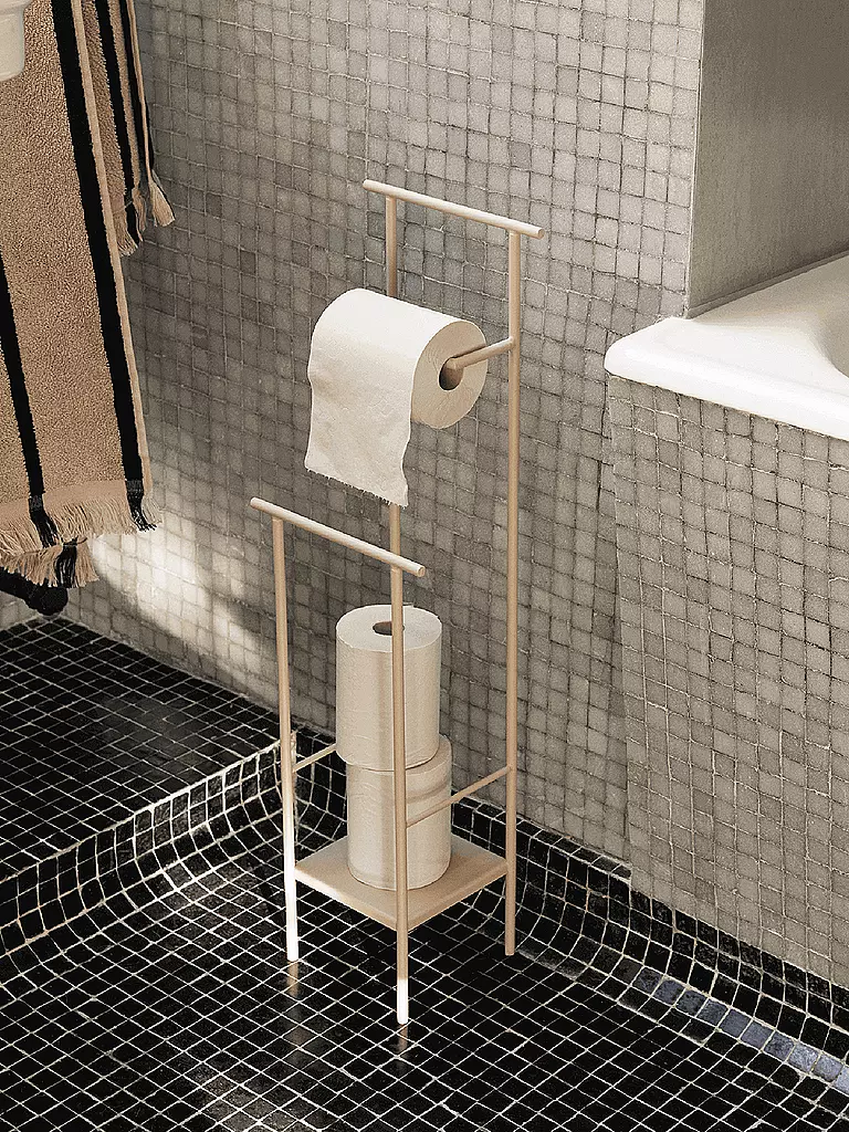 FERM LIVING | Porte-papier toilette DORA Cashmere | beige