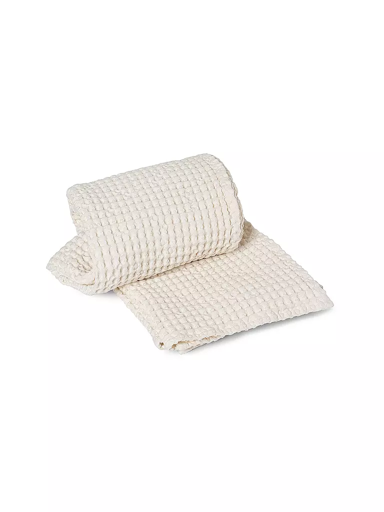 FERM LIVING | Serviette ORGANIC 140x70cm Blanc | weiss