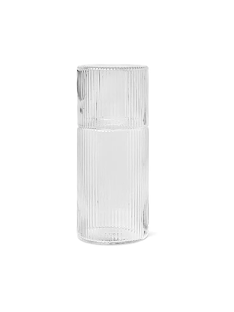 FERM LIVING | Set carafe RIPPLE SMALL Clear | 