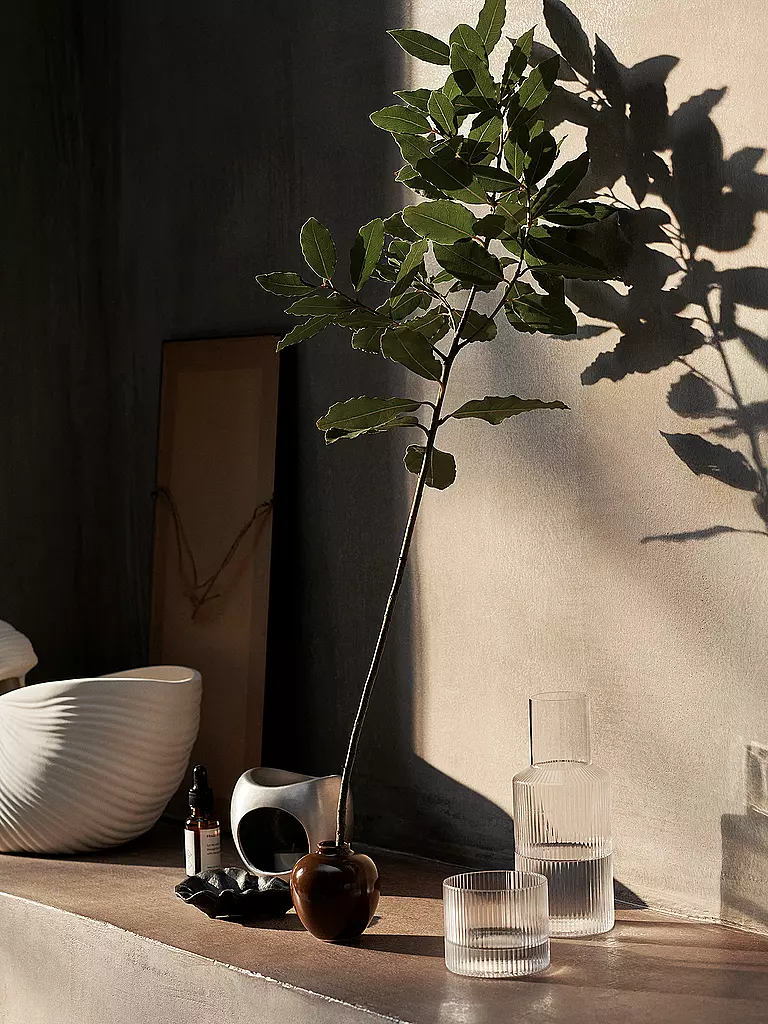 FERM LIVING | Set carafe RIPPLE SMALL Clear | 