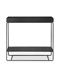 FERM LIVING | Table à plantes à deux niveaux Noir | Noir