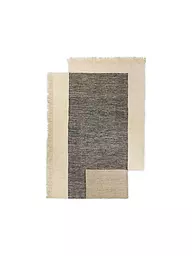 FERM LIVING | Tapis COUNTER RUG 200x300 Charcoal Off-white | Multicolore