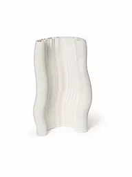 FERM LIVING | Vase MOIRE 30cm Blanc cassé | Blanc