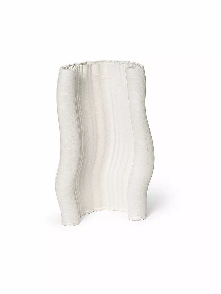 FERM LIVING | Vase MOIRE 30cm Blanc cassé | weiss