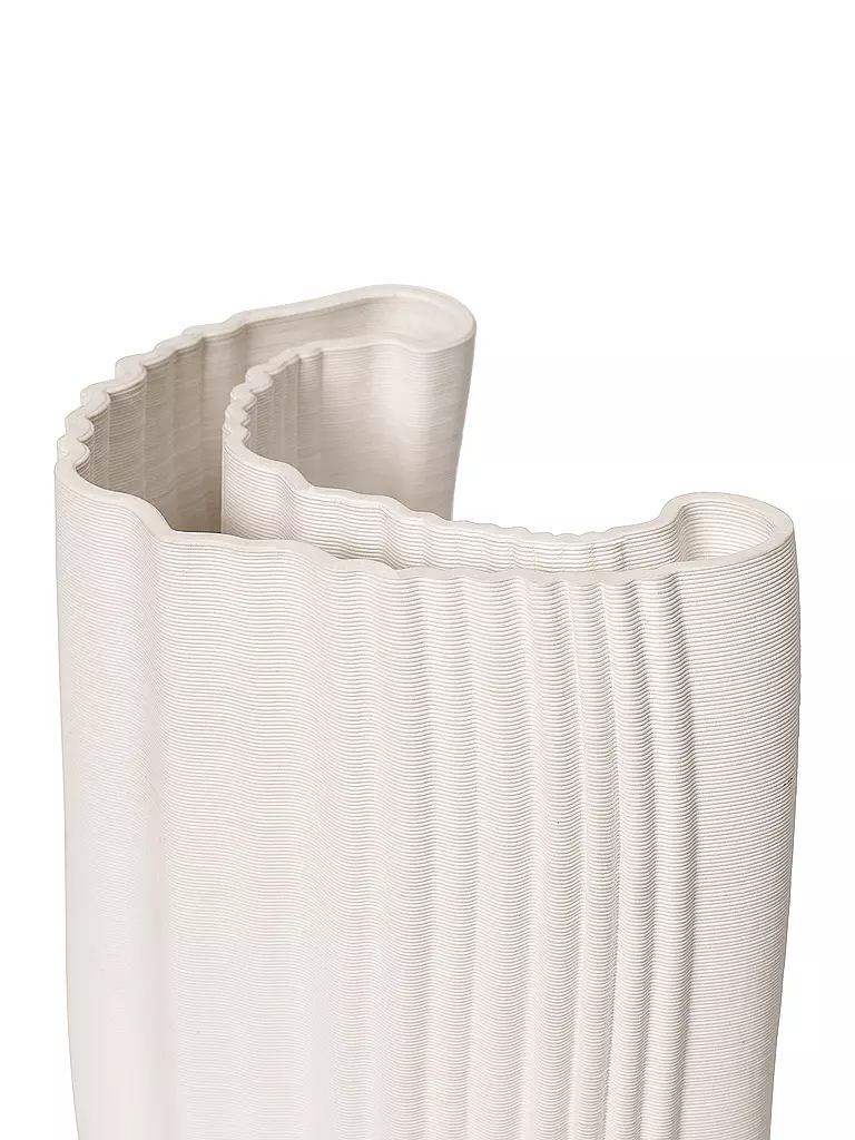FERM LIVING | Vase MOIRE 30cm Blanc cassé | 