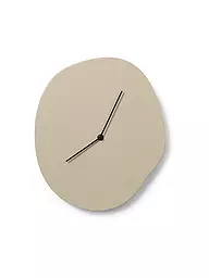 FERM LIVING | Wanduhr MELT Cashmere | Beige