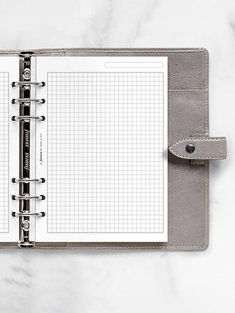 FILOFAX | Papier à notes blanc quadrillé - A5
