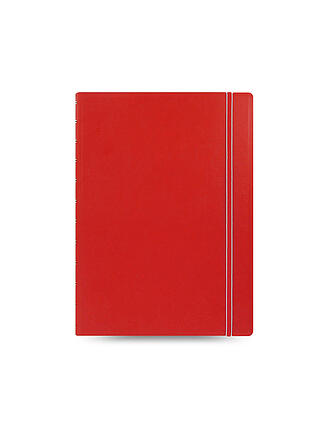 FILOFAX | Carnet A4 rechargeable LIGNÉ ROUGE