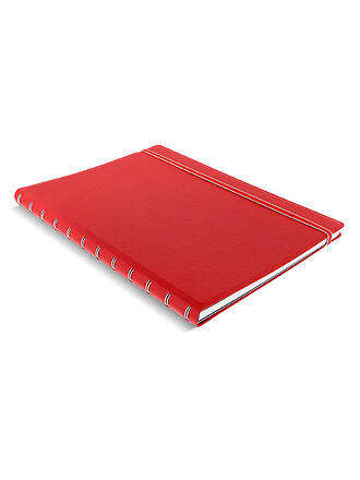 FILOFAX | Carnet A4 rechargeable LIGNÉ ROUGE