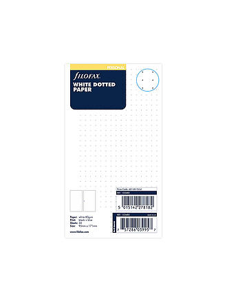 FILOFAX | Recharge Journal à Points A5