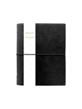 FILOFAX | Agenda DOMINO SOFT A5 ORGANISER Black Non daté