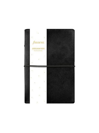 FILOFAX | Agenda DOMINO SOFT PERSONAL ORGANISER Noir Non daté