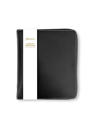 FILOFAX | Agenda MALDEN A5 ZIP ORGANISER Noir Non daté