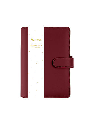FILOFAX | Terminplaner SAFFIANO PERSONAL ORGANISER Dark Cherry