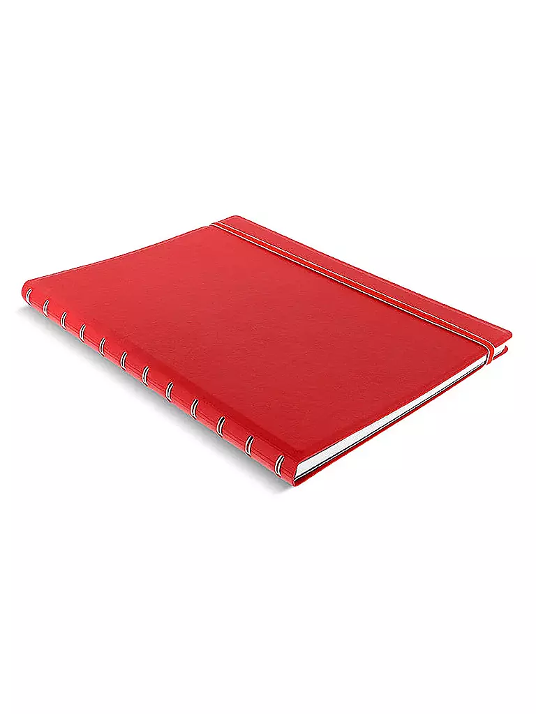 FILOFAX | Carnet A4 rechargeable LIGNÉ ROUGE | Rouge