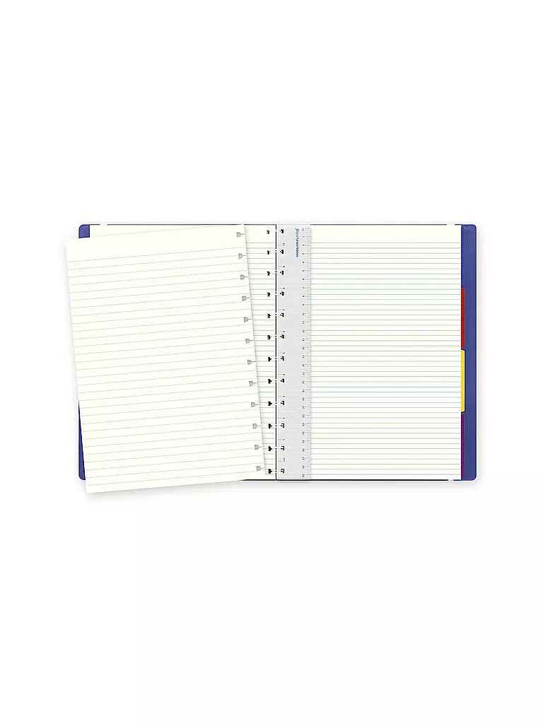 FILOFAX | Carnet A4 rechargeable RULED BLUE | Bleu