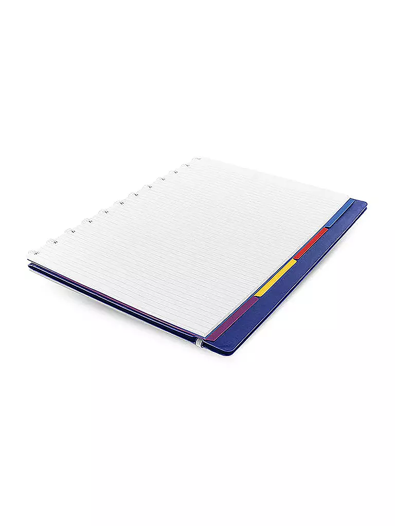 FILOFAX | Carnet A4 rechargeable RULED BLUE | Bleu
