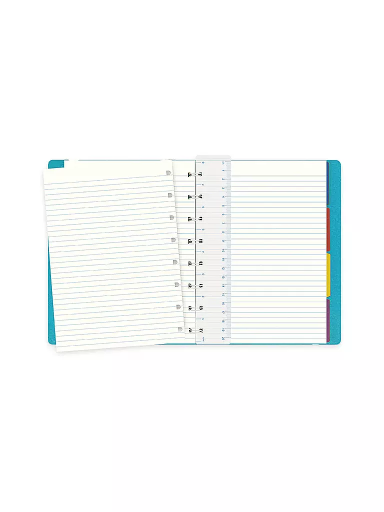 FILOFAX | Carnet A5 rechargeable AQUA | Bleu clair