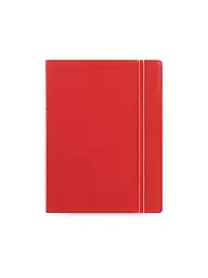 FILOFAX | Carnet A5 rechargeable ROUGE | Rouge