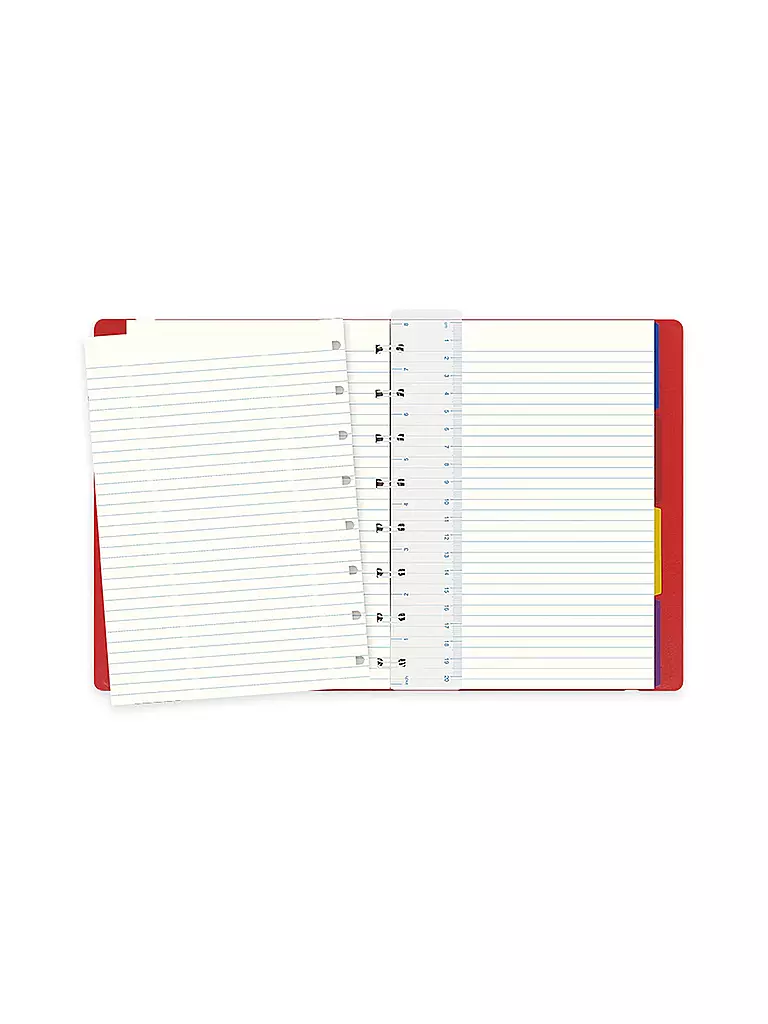 FILOFAX | Carnet A5 rechargeable ROUGE |