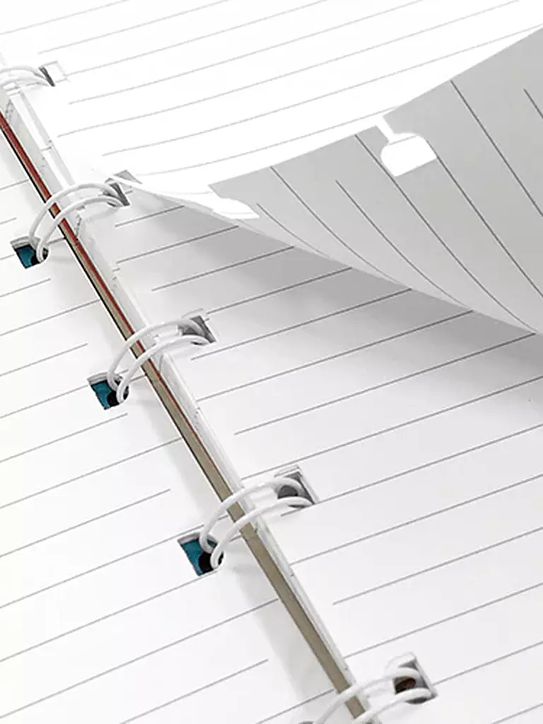 FILOFAX | Carnet rechargeable A5 SAFFIANO MÉTALLIQUE Or Rose |