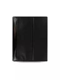 FILOFAX | Classeur A4 en cuir nappa avec fermeture éclair et anneaux amovibles Noir | Noir