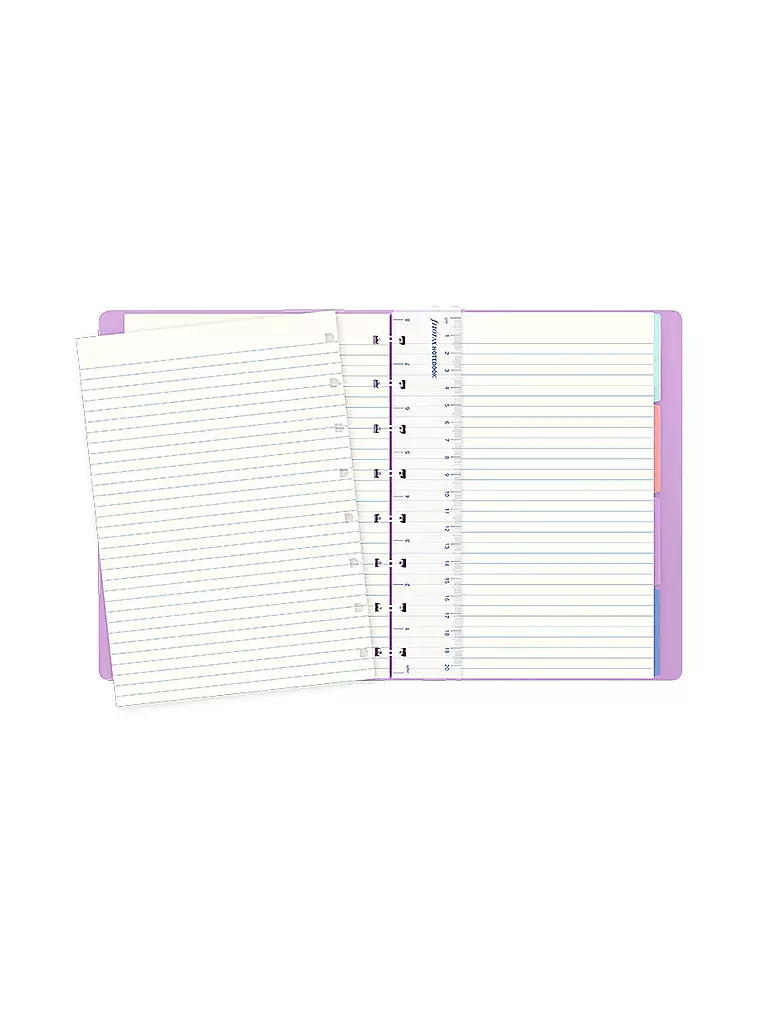 FILOFAX | Filofax Cahier rechargeable Classic Pastels A5 | 